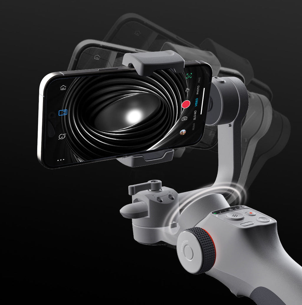 AI Tracking Gimbal Stabilizer for Smartphone